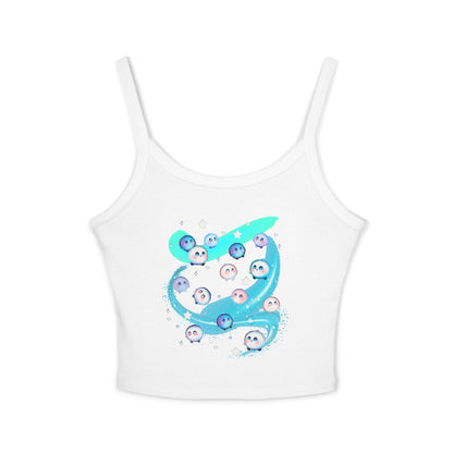 Kawaii Bubble Puffball Tank Top | Cute Mystical Creature Illustration
